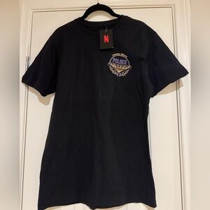 Netflix/Stranger Things Hawkins, Indiana Palace Arcade Graphic T-Shirt Size M